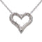 Collier Tiffany & Co. - Pendentif cœur en platine avec diamants 58 Facettes g6ps1b2ynv