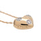 Pendentif Tiffany & Co. - Pendentif cœur Étoile à 3 diamants en or jaune 18k et platine 58 Facettes qntbqbjrj8