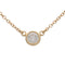 Collier Tiffany & Co. - Pendentif Elsa Peretti Diamonds by the Yard en or jaune 18k avec diamant 58 Facettes qu89w1g710