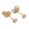 Boucles d'oreilles Tiffany & Co. Elsa Peretti Diamonds by the Yard - Puces d’oreilles en or jaune 18 ct et diamants 58 Facettes r0j0uu9sk6