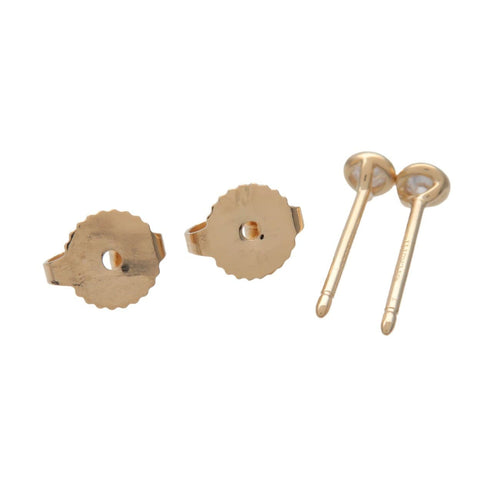Boucles d'oreilles Tiffany & Co. Elsa Peretti Diamonds by the Yard - Puces d’oreilles en or jaune 18 ct et diamants 58 Facettes r0j0uu9sk6