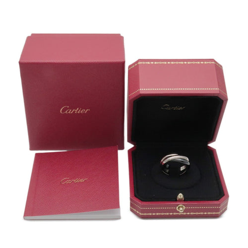 Bague Cartier Trinity en or blanc 18k et céramique noire 58 Facettes t32ddjj4m9