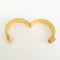 Bracelet Hermès - Bracelet Charnière Uni en métal et émail doré 58 Facettes qspt2ekaw9