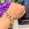 Bracelet Schaap & Citroen - Bracelet à maillons en or jaune 14 carats 58 Facettes 10532CEC29B14A30A685219427BB8899