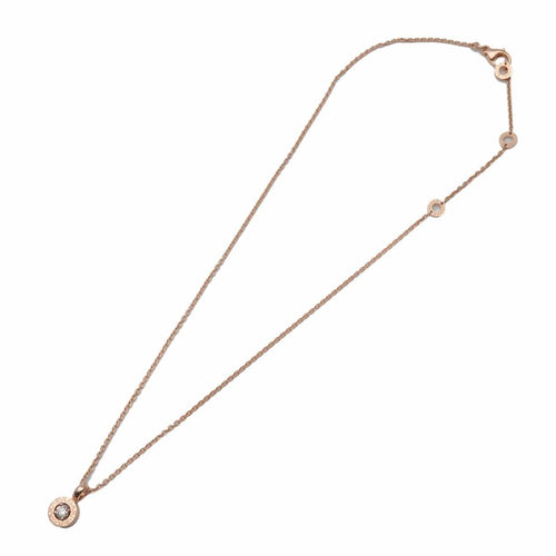 Bvlgari - Pendentif solitaire en or blanc 18k avec diamant 58 Facettes yq0f9cn39p