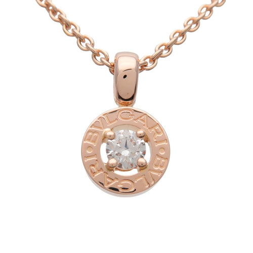 Bvlgari - Pendentif solitaire en or blanc 18k avec diamant 58 Facettes yq0f9cn39p