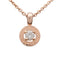 Bvlgari - Pendentif solitaire en or blanc 18k avec diamant 58 Facettes yq0f9cn39p