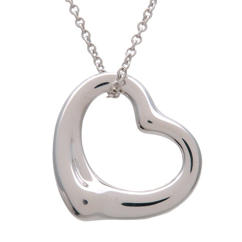 Pendentif Tiffany & Co. - Pendentif cœur ouvert Elsa Peretti en argent sterling 58 Facettes x1hso9nvhd