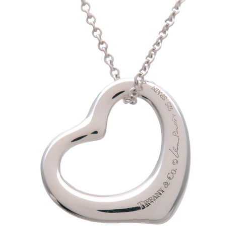 Pendentif Tiffany & Co. - Pendentif cœur ouvert Elsa Peretti en argent sterling 58 Facettes x1hso9nvhd