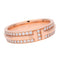 Bague Tiffany & Co. T Two - Bijou en or rose 18k et diamants 58 Facettes x9kmvp2qxn