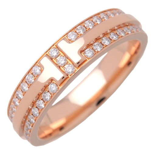 Bague Tiffany & Co. T Two - Bijou en or rose 18k et diamants 58 Facettes x9kmvp2qxn