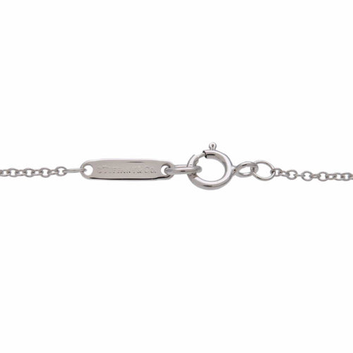 Collier Tiffany & Co. - Pendentif Atlas Circle en or blanc 18k avec diamants 58 Facettes x02biht171