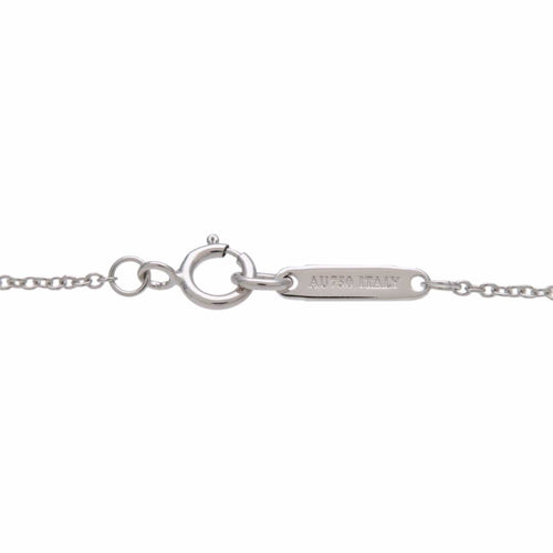 Collier Tiffany & Co. - Pendentif Atlas Circle en or blanc 18k avec diamants 58 Facettes x02biht171