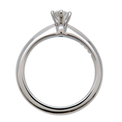 Bague 48 Tiffany & Co. - Bague solitaire Tiffany Setting en platine avec diamant taille brillant 58 Facettes fq68evknua