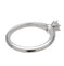 Bague 48 Tiffany & Co. - Bague solitaire Tiffany Setting en platine avec diamant taille brillant 58 Facettes fq68evknua