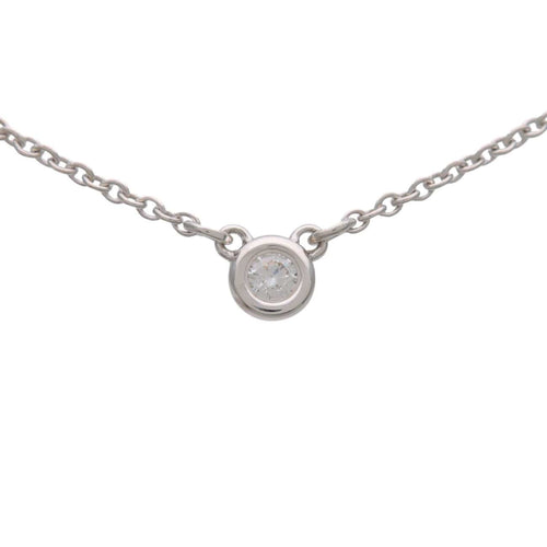 Pendentif Tiffany & Co. - Pendentif Elsa Peretti en argent sterling avec diamant 58 Facettes n9no8d1atv