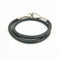 Bracelet Hermès - Bracelet Jumbo Hook Double Tour en cuir et métal 58 Facettes t4n8sq4bp1