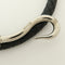 Bracelet Hermès - Bracelet Jumbo Hook Double Tour en cuir et métal 58 Facettes t4n8sq4bp1