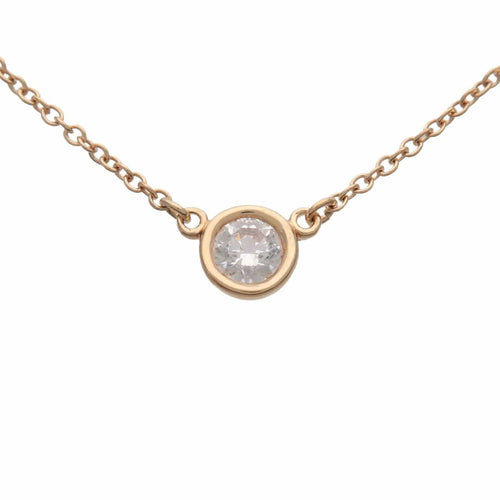 Tiffany & Co. - Pendentif Diamonds By The Yard en or jaune 18k 58 Facettes t5rgcw1xks