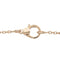 Collier Hermès - Pendentif Finesse en or rose 18k avec diamants 58 Facettes fc2744vjfd