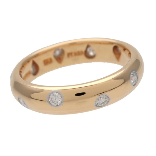 Bague Tiffany & Co. - Bijou Dots en platine et or jaune 18k avec diamant 58 Facettes j1hb2mrq1o