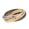 Bague 50 Cartier Trinity - Bague en or blanc 18k et céramique 58 Facettes uwjewapi1t