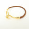 Bracelet Hermès - Bracelet Jumbo Hook en cuir tressé et métal 58 Facettes bkv7zll67y
