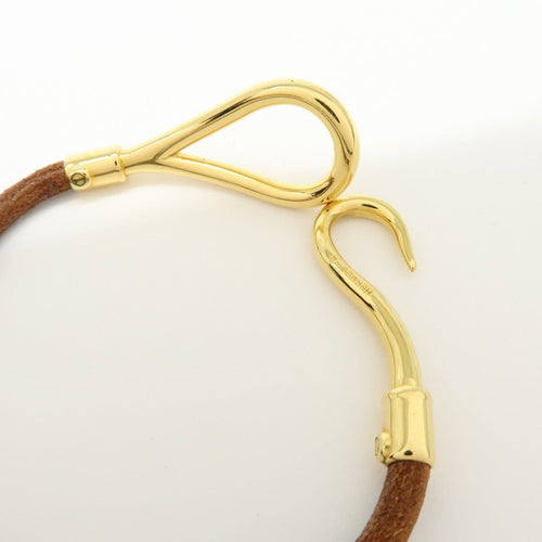 Bracelet Hermès - Bracelet Jumbo Hook en cuir tressé et métal 58 Facettes bkv7zll67y