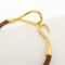 Bracelet Hermès - Bracelet Jumbo Hook en cuir tressé et métal 58 Facettes bkv7zll67y
