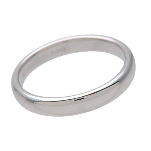 Bague 50 Tiffany & Co. - Alliance classique en platine 58 Facettes cdr153i6ud