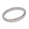 Bague 50 Tiffany & Co. - Alliance classique en platine 58 Facettes cdr153i6ud