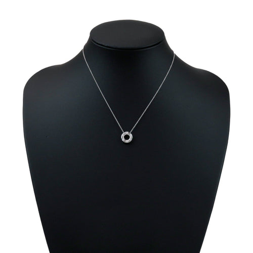 Collier Tiffany & Co. - Pendentif Étoile Circle Donut en platine avec diamants 58 Facettes ioljch8yql