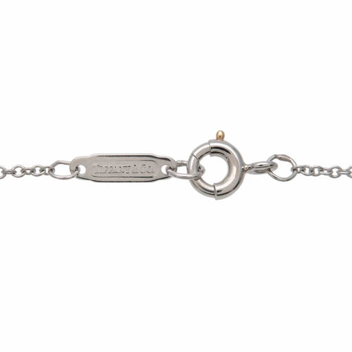 Collier Tiffany & Co. - Pendentif Étoile Circle Donut en platine avec diamants 58 Facettes ioljch8yql