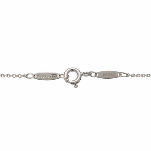 Pendentif Tiffany & Co. - Pendentif Elsa Peretti Diamonds by the Yard en argent sterling avec diamant 58 Facettes t4wp5vpb1d