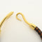 Bracelet Hermès - Bracelet Jumbo Hook en cuir tressé et métal 58 Facettes e24u36e4eb