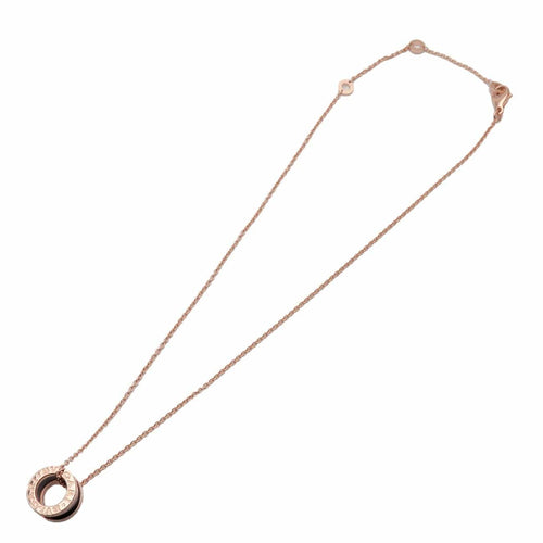 Collier Bvlgari B.zero1 - Pendentif en or rose 18k, céramique et diamants 58 Facettes qkiw3wlsd6