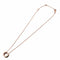 Collier Bvlgari B.zero1 - Pendentif en or rose 18k, céramique et diamants 58 Facettes qkiw3wlsd6