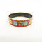 Bracelet Hermès - Bracelet jonc en émail imprimé 58 Facettes xg18xbc3dp