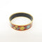 Bracelet Hermès - Bracelet jonc en émail imprimé 58 Facettes xg18xbc3dp