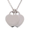 Pendentif Tiffany & Co. - Pendentif Return to Tiffany à double cœur en argent sterling avec émail 58 Facettes k1dslzsbqh