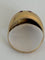 Bague 49 Bague boule en or jaune 18k et rubis 58 Facettes LOT 7920