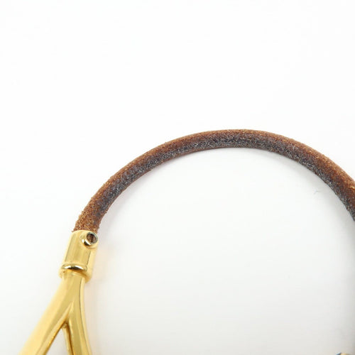 Bracelet Hermès - Bracelet Jumbo Hook en cuir tressé et métal 58 Facettes fwy4gu9vah