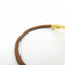Bracelet Hermès - Bracelet Jumbo Hook en cuir tressé et métal 58 Facettes fwy4gu9vah