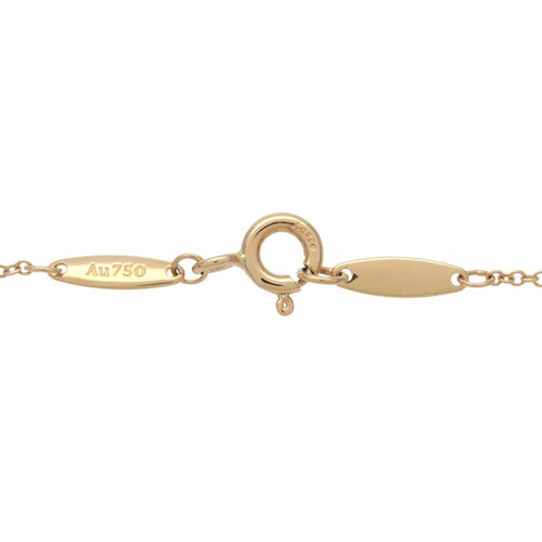 Collier Tiffany & Co. - Pendentif Elsa Peretti Diamonds by the Yard en or jaune 18k avec diamant 58 Facettes smpn0pttj0