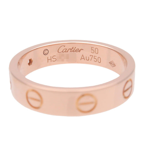 Bague 50 Cartier - Alliance Love en or rose 18k avec un diamant 58 Facettes xn7vkymfxi