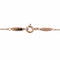 Pendentif Tiffany & Co. - Pendentif Elsa Peretti Diamonds by the Yard en or rose 18k avec diamant 58 Facettes ucyuapzej5