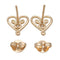 Boucles d'oreilles Tiffany & Co. - Puces d’oreilles Paloma’s Venezia Goldoni, cœur, or jaune 18k et diamants 58 Facettes fa0hxc8enc