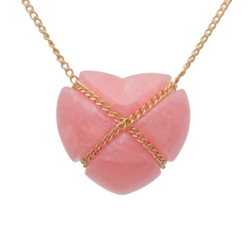 Collier Tiffany & Co. - Pendentif Cross My Heart en or jaune 18k avec améthyste 58 Facettes q06ujzlnah