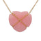 Collier Tiffany & Co. - Pendentif Cross My Heart en or jaune 18k avec améthyste 58 Facettes q06ujzlnah