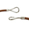 Bracelet Hermès - Bracelet Jumbo Hook double tour en cuir et métal 58 Facettes ykk91io3of